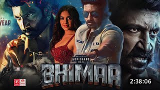 Bhimaa Full Movie Hindi Dubbed 2024 South Update  Gopichand New Movie  South Movie  Trailer [upl. by Garges212]