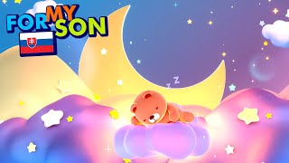 🇸🇰♫🌙🐻👶💤  BEZ REKLÁM  Uspávanka pre deti uspávanky pre bábätká ⭐️🔔 ForMySon [upl. by Arraet]