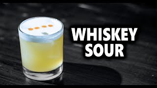 How To Make The Perfect Whiskey Sour  Booze On The Rocks [upl. by Anitsud]