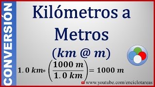 Convertir de Kilómetros a Metros Km a Metros [upl. by Sanderson]