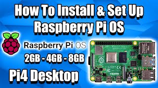 How To Install amp Set Up Raspberry Pi OS  Pi4 Pi3 Pi2 [upl. by Leirraj]