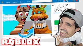 ¡¡ OBBY SECRETO de FNAF en Roblox [upl. by Anyrak]