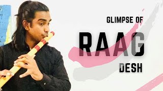 Raag Desh By Chandradeep  Glimpse of Raag Desh Flute  Raag Desh Flute Short Version [upl. by Galven614]