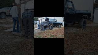 Momentary Lapse of Horsepower 1986 Squarebody Engine Removal [upl. by Vance]