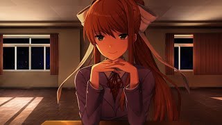 Monika sings a song ft Indoraptor Doki doki 7th anniversary special [upl. by Dlonyer]