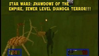 Star Wars Shadows of The Emprie Sewer Level Dianoga Terror [upl. by Weikert]