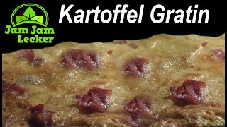 Kartoffelgratin mit Wirsing und Schinken  Rezept zum kochen [upl. by Countess]