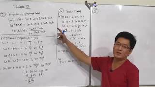 Matematika Kelas XI  Rumus Trigonometri Lanjutan dan Soal Latihan [upl. by Nowujalo780]