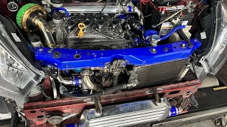 Myvi Icon Samco Blue  Stage 2 Turbokit [upl. by Nylirak327]