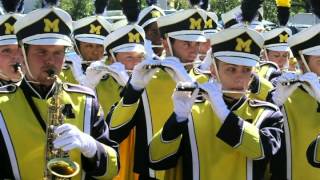 Michigan Marching Band M FanfareThe Victors sung version [upl. by Lainey]