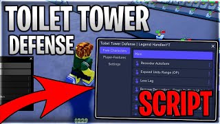 🛒EP 71 Toilet Tower Defense Script Hack Auto Farm Auto Place Upgrade Roblox Pastebin 2024 [upl. by Fabien]