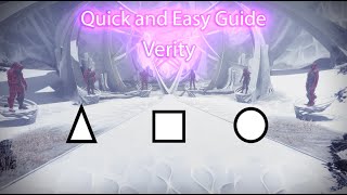 Quick and Easy Salvations Edge 4th Encounter Guide Verity  Destiny 2 [upl. by Anoynek]