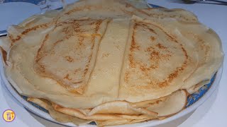 Recette crepe facile et rapide كريب ناجح \u00100 مع زينب [upl. by Shelia]