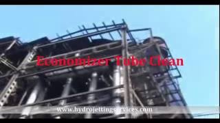 Economizer Cleaning in Power Plants  Hydrojetting Services [upl. by Matazzoni552]