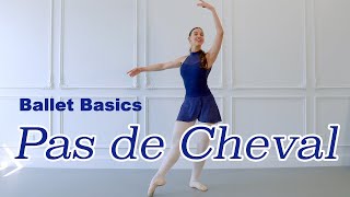 How to Pas De Cheval  Ballet For AllTutorials 2021 [upl. by Flowers]