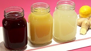 Jus Detox pour maigrir et renforcer votre métabolisme  3 SAVEURS [upl. by Ube953]