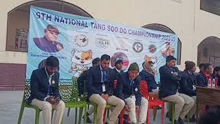 by Lk International school bawana Delhi 9th national Tang soo do championship 🏆 20222023 [upl. by Hamitaf]