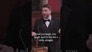 The Oxford Union Promotes Colonizer Formalwear  James Lindsay jameslindsay oxford woke [upl. by Nomled]