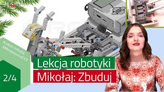 Budujemy i programujemy Sanie Mikołaja z LEGO Mindstorms EV3 i Scratch 30  część 2  Zbuduj robota [upl. by Dragelin483]