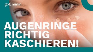 Augenringe abdecken 5 typische Fehler [upl. by Acalia584]