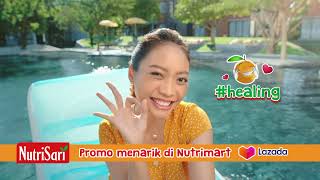 NutriSari Healing  Milky Orange  2022  30  Lazada [upl. by Dnana208]