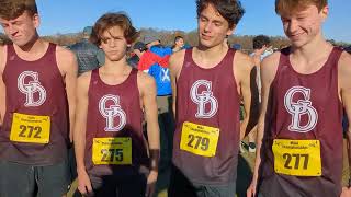 MIAA Div 2C Groton Dunstable dominates the field in the boys race and has big plans for MOC [upl. by Katinka]