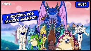 🐉 A HISTÓRIA DOS DRAGÕES MALIGNOS  Dragon Ball GT 🐉 [upl. by Ettezel]