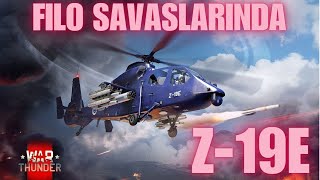 Uçak Avcısı Helikopter Çin Z19E  War Thunder [upl. by Orodoet866]