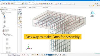 Abaqus Basics 08  Part modelling and Assembly trick in Abaqus [upl. by Benil]