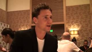 Marvels THOR interviews  Tom Hiddleston on playing Loki at San Diego ComicCon 2010 [upl. by Sinnard786]