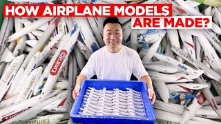 How Die Cast Airplane Models Are Made World’s Biggest Model Collection [upl. by Duahsar]