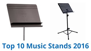 10 Best Music Stands 2016 [upl. by Einot]