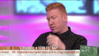 Újraindul a Süss fel nap  20151015  tv2humokka [upl. by Aicatan]