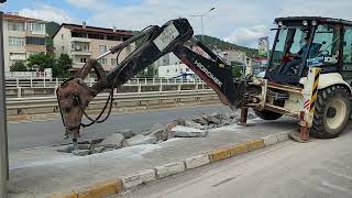 Hidromek HMK 102B Beko Loder Kırım Yapıyor 22 [upl. by Imoyaba570]