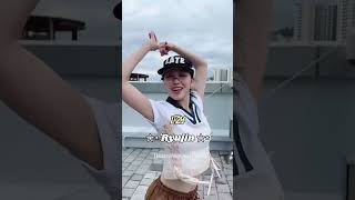 Kidols doing the nemonemo dance challenge with yena🎀🪩kpop shorts yena nemonemo [upl. by Srevart877]