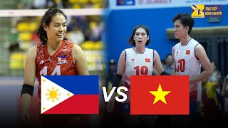 Máy đập Bích Tuyền liên tiếp băn phá khiến Solomon bất lực bật khóc  Việt Nam vs Philippines [upl. by Ennirak]