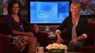 Michelle And Barack Obama dancing on Ellen [upl. by Aiza]