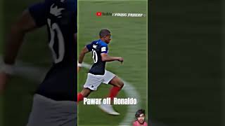 power of Ronaldo edit football skills mbappe soccer realmadrid ronaldo skill youngfrozzy [upl. by Hgeilyak]