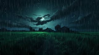 Midnight Rainfall Euphony  Rainy Night Bliss  Have a relaxing night listening to the rain [upl. by Arria]