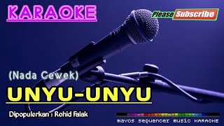 UNYUUNYU Nada Wanita Rohid Falak KARAOKE [upl. by Niar219]