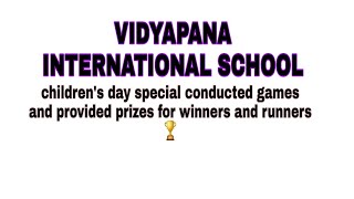 conducted childrens day special games for pre kg students and provided prizes 🏆 [upl. by Laven511]