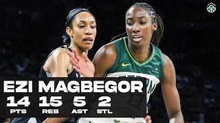 EZI MAGBEGOR DROPS 14PTS amp 15REB vs ACES FULL HIGHLIGHTS [upl. by Esiahc879]