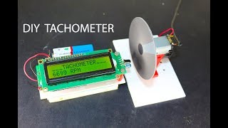 DIY Arduino based Digital Tachometer │ Revolution counter [upl. by Reinhardt]