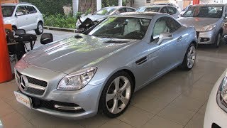 MercedesBenz SLK 250 18 CGI 16V  2014  Auto Futura TV [upl. by Ymirej]