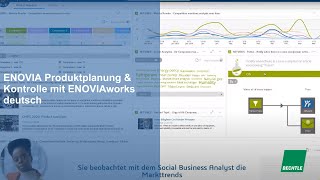 ENOVIA Produktplanung amp Kontrolle mit ENOVIAworks deutsch [upl. by Nauqed297]