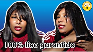 🚨 ALISAMENTO CASEIRO  100 LISO ESCORRIDO LEIA DESCRIÇÃO hair caseiro top1 [upl. by White412]