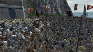 Le Courroux de Sauron  Partie 2  Déferlement sur Erebor Third Age Total War [upl. by Nedi]