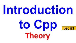 Introduction to cpp basic c plus plus sindhi cppInro [upl. by Nylirek]