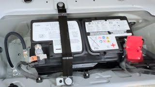 BMW X7 AGM Battery Access [upl. by Hazrit]