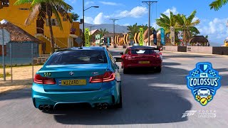 This is the BEST HANDLING BMW car in Forza Horizon 5 The Colossus Longest Race forzahorizon5 FH5 [upl. by Etteluap]